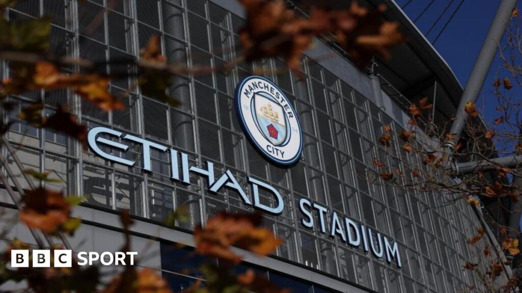 Generic view of outside the Etihad Stadium