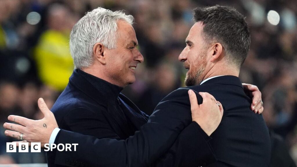 Jose Mourinho and Barry Ferguson