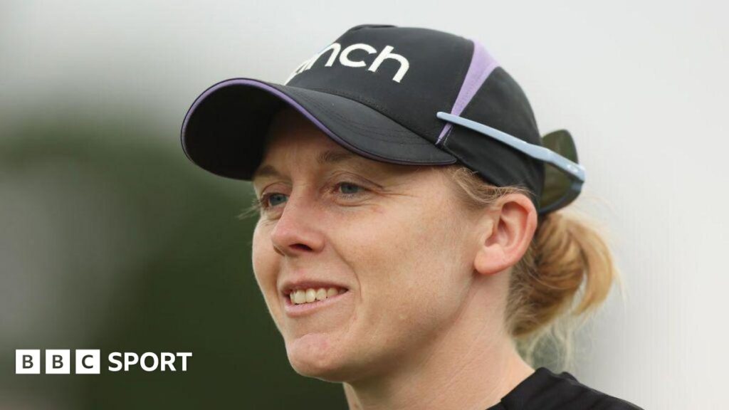 England captain Heather Knight